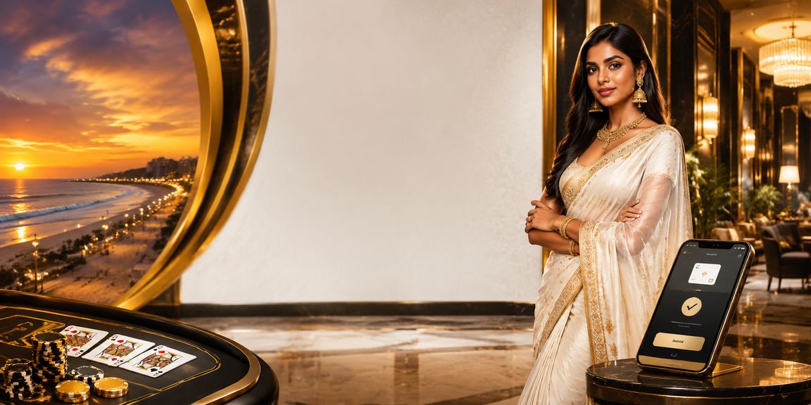 Live Teen Patti game with dealers engaging players via mobile device in Chennai